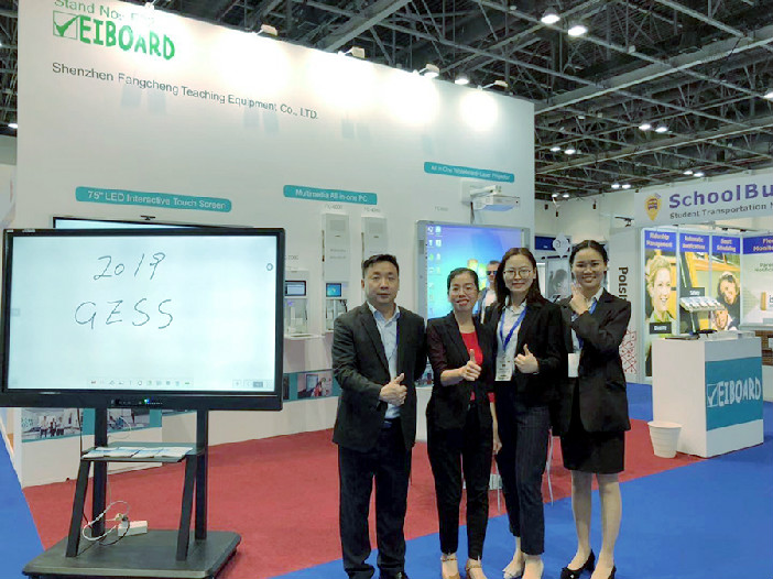 91视频首页入口教學亮相中東教育裝備展GESS 2019
